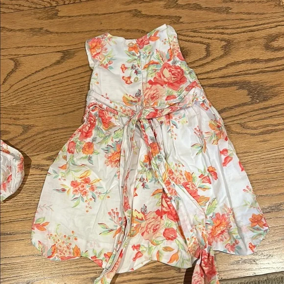Ralph Lauren Floral Dress with Bloomers - White and Multicolor - Picture 3 of 3